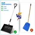 thumbnail image 5 of Pawsdot Aluminum Ice and Snow Shovel Multifunctional Tool for Shoveling Comfortable Grip Lightweight, 5 of 7