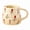 Tulip, variant on Handmade Floral Insulated Ceramic Mug 11.83oz - Eco-Friendly Dishwasher Safe Coffee Tea Cup for Everyday Use