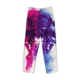 thumbnail image 2 of Fotbe Dual Skulls Colorful Fusion Men's Pajama Pants,Sleepwear Pants,Pj Bottoms Drawstring And Pockets-Small, 2 of 7