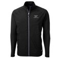 thumbnail image 2 of Men's Cutter & Buck Black Virginia Tech Hokies Big & Tall Adapt Eco Knit Hybrid Recycled Full-Zip Jacket, 2 of 3