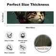 thumbnail image 2 of Cats Absorbent Rubber Kitchen Runner Mat, Washable, 15.7"x59", Rectangular - ideal for Kitchen Rugs., 2 of 6