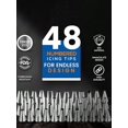 thumbnail image 5 of 100pcs Cake Decorating Tip Set, Baking, Cream Icing Piping Nozzle Kit, 5 of 5