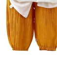 thumbnail image 6 of FSYBOA Girls Outfit Set, 2Piece Sleeveless Summer Holiday Tank Tops and Shorts Set Yellow Size 8T, 6 of 6