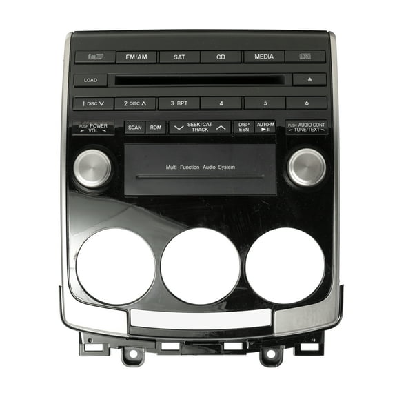 Restored 2008-2010 Mazda 5 AM FM Receiver w/o Navigation System w/ 6-DISC CD CD8466AR0 (Refurbished)