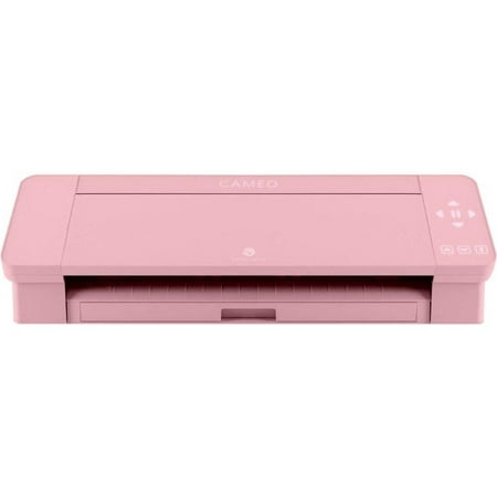 Silhouette Cameo 4 with Bluetooth 12" Cutting Mat and Autoblade 2 - Pink