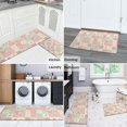 thumbnail image 5 of Pioneer Flower Floral Print Pattern Kitchen Rugs Sets Of 2, Anti Fatigue Non Slip Washable Floor Mats for Kitchen Sink Laundry, 17X30 Inch + 17X47 Inch, 5 of 6