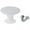 White, variant on Single Handle Pull Knob Cabinet Drawer Handle Screw Plastic Basic Round Drawer