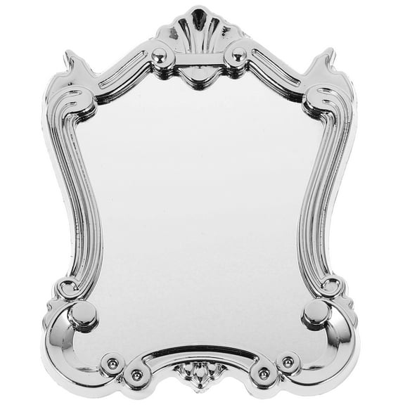 Mini Furniture Miniature Scene Mirror Model Bathroom Mini Mirror Dollhouse Accessories