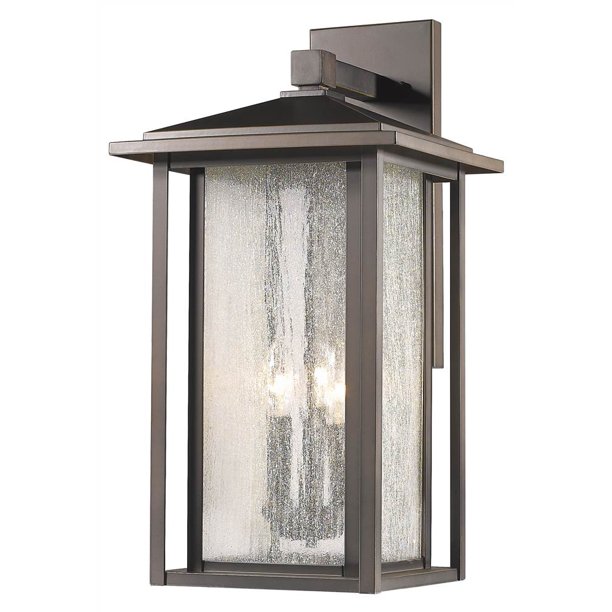 12 in. Outdoor Wall Sconce in Oil Rubbed Bronze Finish