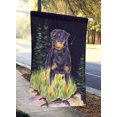 thumbnail image 2 of Carolines Treasures SS8475CHF Drapeau de Toile de Rottweiler de Nuit Étoilée - Taille de la Maison- 28 x 40 Po., 2 of 4