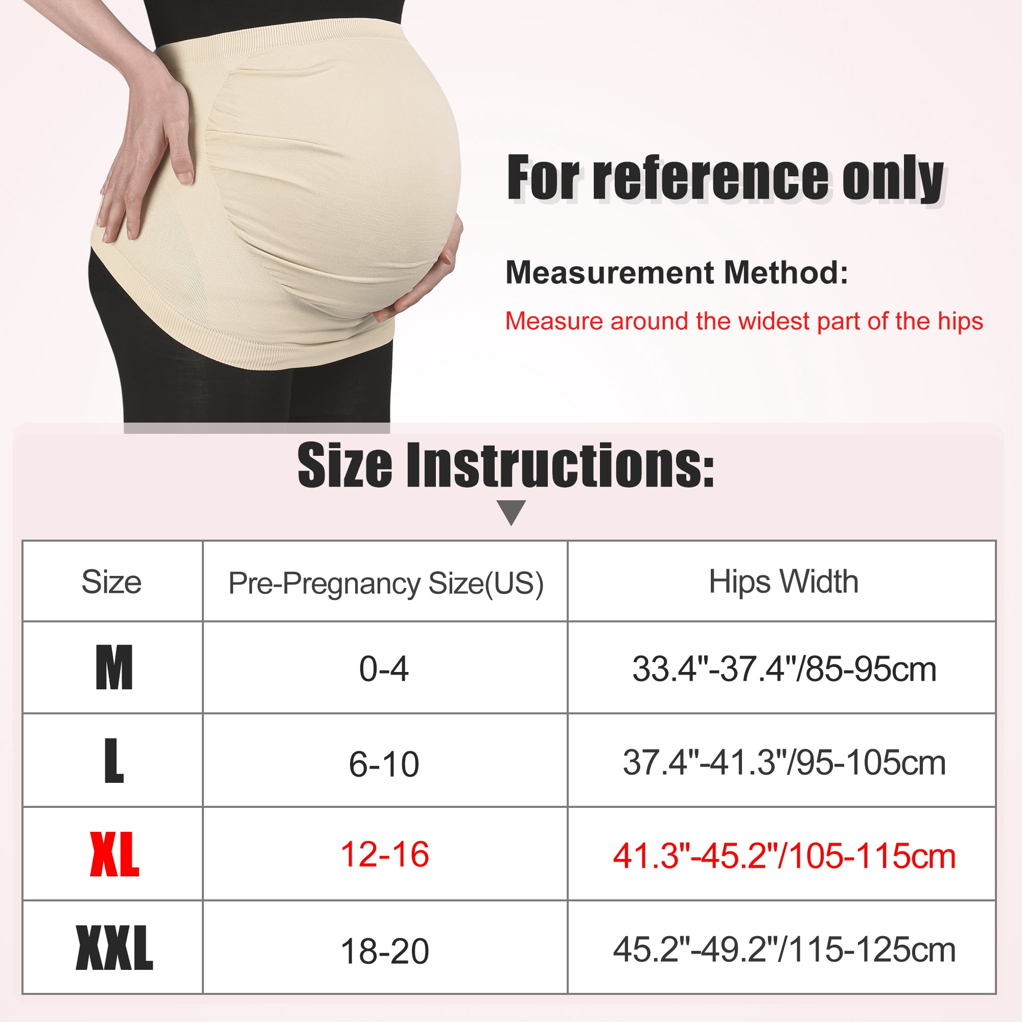 Unique Bargains 2 Pcs Women Maternity Support Belly Bands Strap