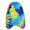Graffiti Camouflage, variant on 1pc Inflatable Surfboard With Handle, Floating Swimming Board, Swimming Pool Float, Lightweight Portable Foldable, Suitable For Learning To Swim, Surfing, Beach, Water Sports, Water Training,
