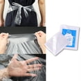 thumbnail image 4 of 100 Count Disposable Waterproof Aprons, Plastic Cooking, Painting & Housework, 23 x 37 Inches Clear Polyethylene, 4 of 8