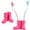 Rose Red, variant on Austok 2Pcs Cute Rainboot Toothbrush Holder with Drain Hole 2 Slot Silicone Toothbrush Storage Bin Multi Functional Organizer for Makeup Brush