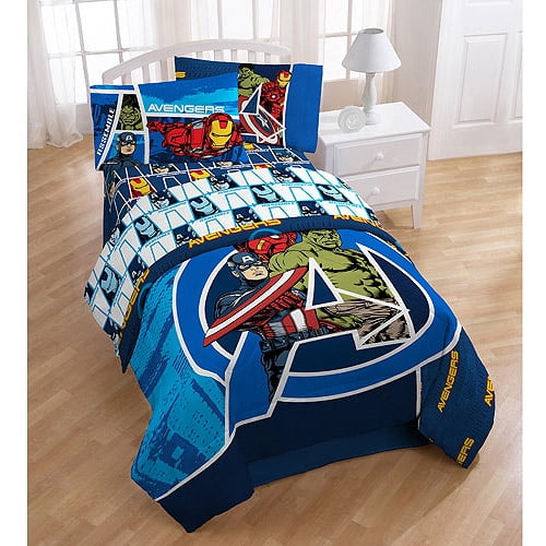 Marvel Avengers Polyester Bedding Sheet Set 1 Each Walmart Com