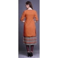 thumbnail image 4 of Bimba Kurta à Panneaux Imprimée Kurti Droite pour Femmes Vêtements d'Été Indiens, 4 of 5