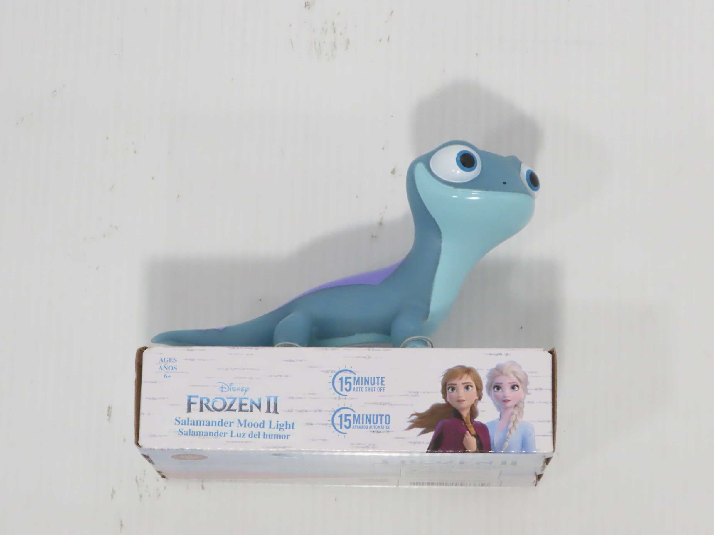 2 Bruni Disney Frozen The Salamander cambiando colore Notte Mood Luce NUOVO * 