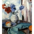 thumbnail image 2 of Peploe, Samuel John 12x13 Gold Ornate Wood Framed with Double Matting Museum Art Print Titled - Mixed Carnations and Cornflowers, 2 of 4