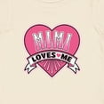 thumbnail image 4 of Inktastic Mimi Loves Me Girls Granddaughter Girls Baby T-Shirt, 4 of 5