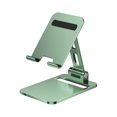 thumbnail image 1 of soporte Tlphone - Vert Bureau Soporte Smartphone Rglable Et Pliable, Porte Telefono En Aluminio Compatible Avec Iphone 14 13 Pro Max Mini 12 11, 1 of 5