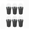 thumbnail image 2 of Suncoda Peat Pots for Seedlings, 6Pc Plastic Plants Nursery Pots Flower Plant Container Seed Starting Pots for Flower Vegetable Tomato Saplings & Herb Seed Germination, 2 of 6