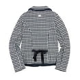 thumbnail image 2 of Le Chic Girl's Houndstooth Blazer, Sizes 3-14 - 4/104, 2 of 2