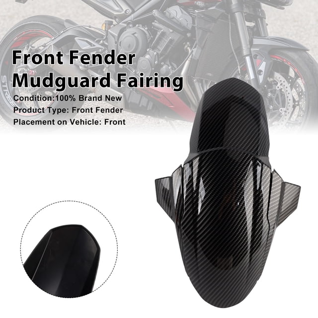 Garde-boue avant Carénage pour Street Triple 765 R RS 2020-2025 Carbone