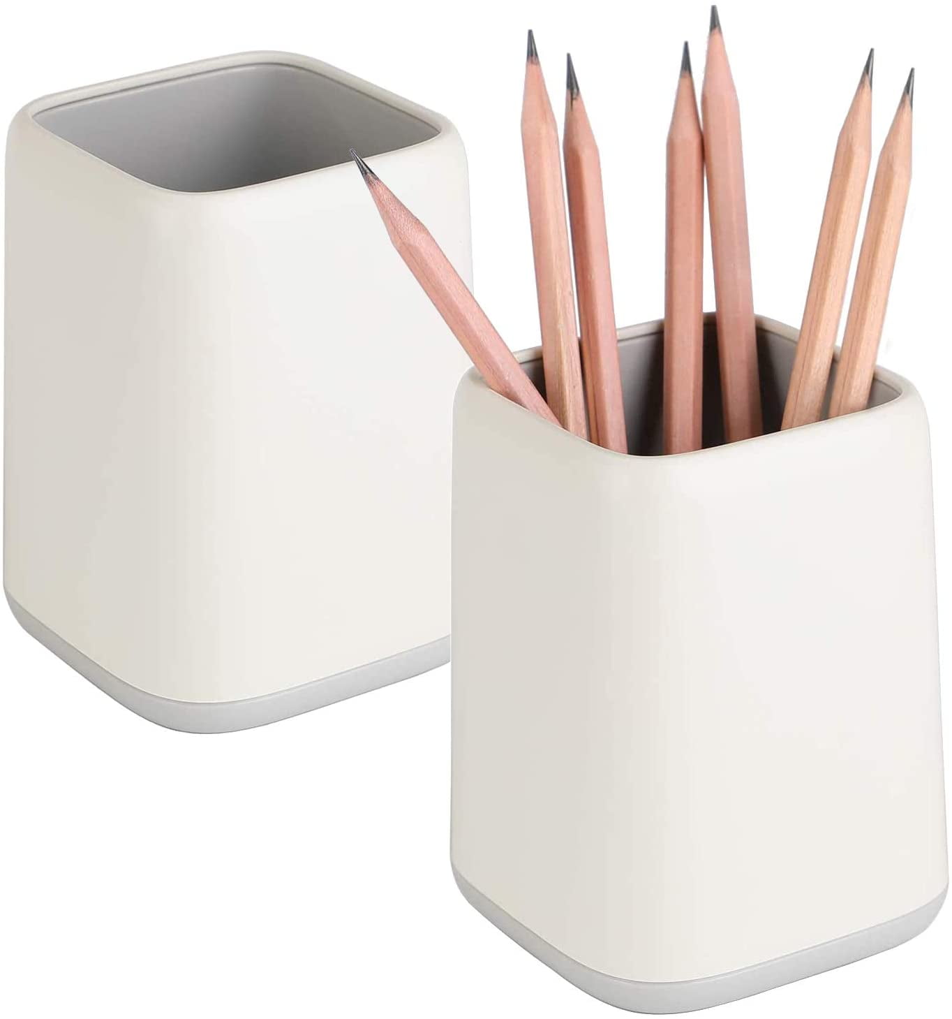 industrial design upcycled repurposed workstation organizer pen cup Red