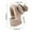 Beige, variant on Winter Balaclava Hat, 4-in-1 Knitted Beanie with Face Cover, Fleece Lined Trapper Hat for Extreme Cold, Cable Knit Earflap Hat with Pom Pom, Windproof Snow Ski Mask for Men Women, Outdoor Activities