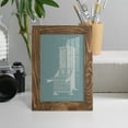thumbnail image 5 of Hepplewhite Desk & Bookcase II - Framed Print w/glass - Walnut, 5 of 8