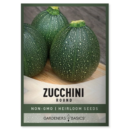 Round Zucchini Seeds