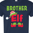 thumbnail image 4 of Inktastic Christmas Brother Elf T-Shirt, 4 of 5