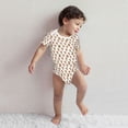 thumbnail image 4 of Honeii Mushroom Pattern unisex-baby Short-sleeve Bodysuit,One-piece Bodysuit 100% Organic Cotton-2 Years, 4 of 7