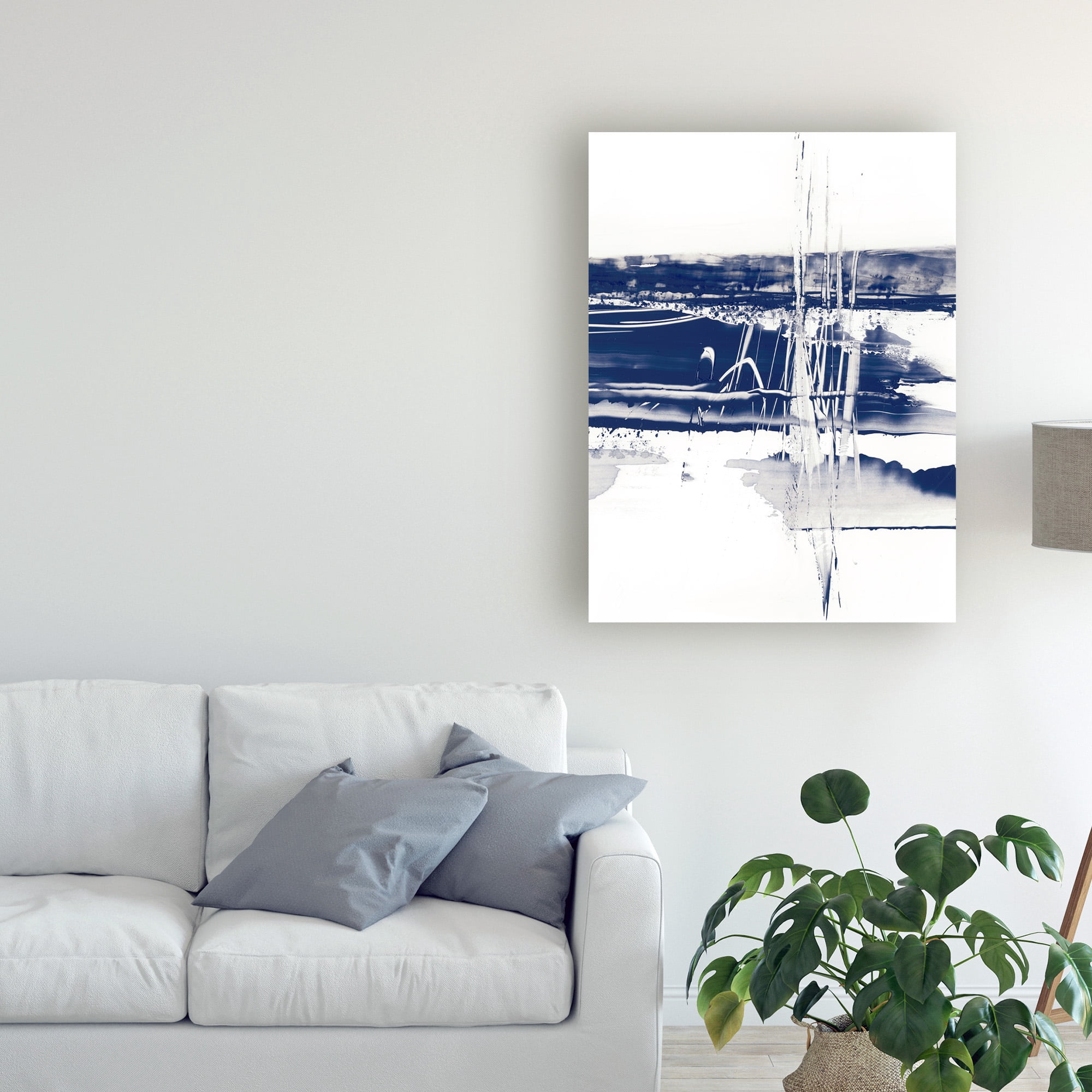 Trademark Fine Art 'Alternating Current IV' Canvas Art by Ethan Harper