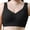 Black, variant on Jelly Bras for Women BWASD Breathable No Underwire Seamless Underwear Comfortable Wireless Push Up Full Coverage Support Lift Bralette Everyday Padded Bra M-5XL
