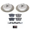 thumbnail image 2 of PowerStop Rear Semi-Coated Rotor and Low-Dust Ceramic Brake Pad Kit SC3098, 2 of 3