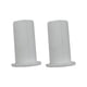 thumbnail image 2 of 2 piezas de pasacables pasacables para pared que protegen los cables y organizan Blanco, 2 of 9