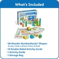 thumbnail image 2 of Set de bloques de madera para actividades hand2mind Numberblocks, 2 of 7