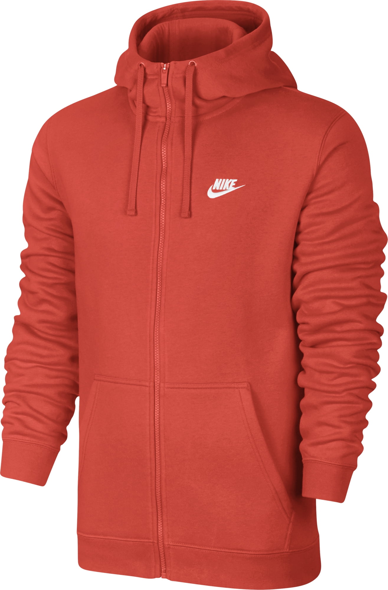 Nike - Nike Men's Sportswear Hoodie Max Orange/White Large - Walmart ...