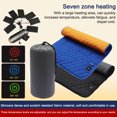 thumbnail image 3 of Graflsoa Coussin Chauffant Électrique Portable pour Camping Extérieur et Usage Intérieur, Température Réglable, Lavable à la Machine, Options Bleu/noir, Comprend un Sac de Rangement, 3 of 6