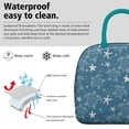 thumbnail image 3 of Lunch Bag Lunch Box for Women Reusable Insulated Lunch Bags,Water-Resistant Sea Turtle Cooler Lunch Tote Bag, Large Capacity for Work Travel Picnic, 3 of 6