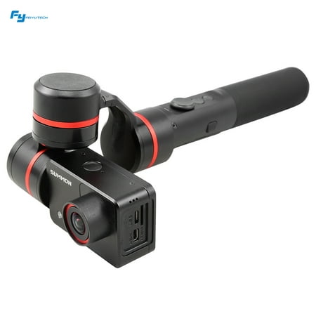 Feiyu Summon 3-Axis Brushless Stabilized Handheld Gimbal Integrated 4K 1080P 60FPS Panorama Action Camera all-in-one 16 Mega Pixels 2.0 Inch HD Display with LED