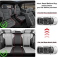 thumbnail image 4 of Auxko All Weather Floor Mats Fit for Hyundai Palisade 7&8 Seat 2020-2024 2025 TPE Rubber Liners Palisade Accessories Set All Season Guard Odorless Anti-Slip Floor Mats, 4 of 9