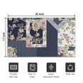 thumbnail image 5 of Pioneer Flower Floral Print Pattern Door Rugs,Washable Non Slip Door Mats Indoor,Decorative Door Mats,Entry Mat Indoor for Entrance,Bedroom,Kitchen,Bathroom,17"x30", 5 of 6