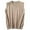 a-Khaki295, variant on VNKIDY Men's Knitted Sweater Vest Solid Color Relaxed Fit Soft Pullover Sleeveless V Neck Jumper For Casual Daily Wear Stylish Knitwear
