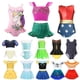 thumbnail image 2 of Bañador de una pieza para niña de 2 a 14 años, traje de baño de unicornio, arcoíris, sirena, moda de verano, 2023, 2 of 4