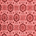 thumbnail image 1 of Ahgly Company Indoor Square Abstract Red Modern Area Rugs, 8' Square, 1 of 4