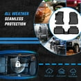 thumbnail image 6 of Nilight TPE Floor Mats for Subaru Crosstrek 2018 2019 2020 2021 2022 2023 / Subaru Impreza 2017-2023,All Weather Custom Fit Heavy Duty Floor Liners, 6 of 7