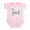 Petal Pink, variant on CafePress - I Am Loved Romans 5:8 Infant Bodysuit - Baby Light Bodysuit, Size Newborn - 24 Months