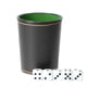 thumbnail image 1 of Vasos de dados de cuero de PU con barra para 5 dados Vaso de dados para entretenimiento KTV, 1 of 7